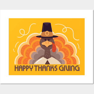 Happy Thanksgiving Posters and Art